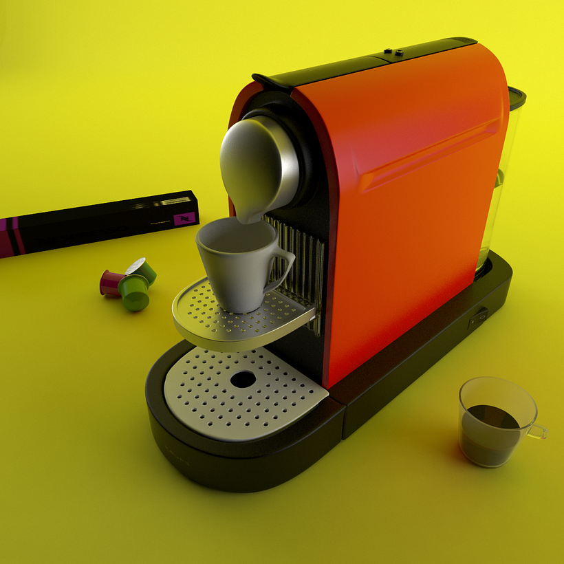 Cafetera 3D 1