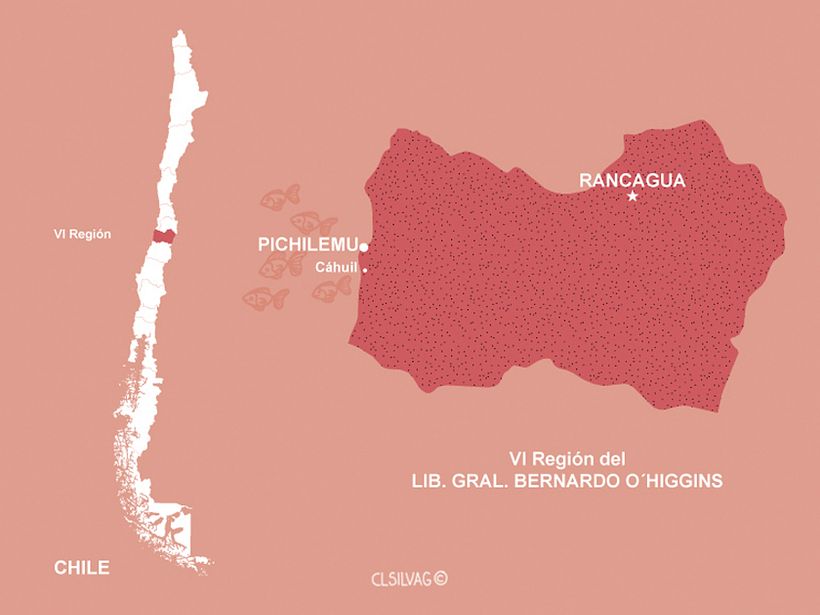 Mapa de Chile - Mapa de Free Vector Maps http://freevectormaps.com