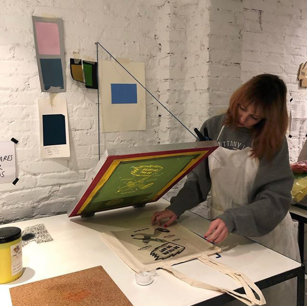 Ruda Studio I Taller de Serigrafía Textil 2