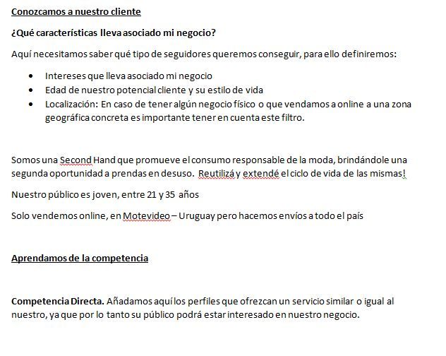 Mi Proyecto del curso: Introducción al marketing digital en Instagram 0
