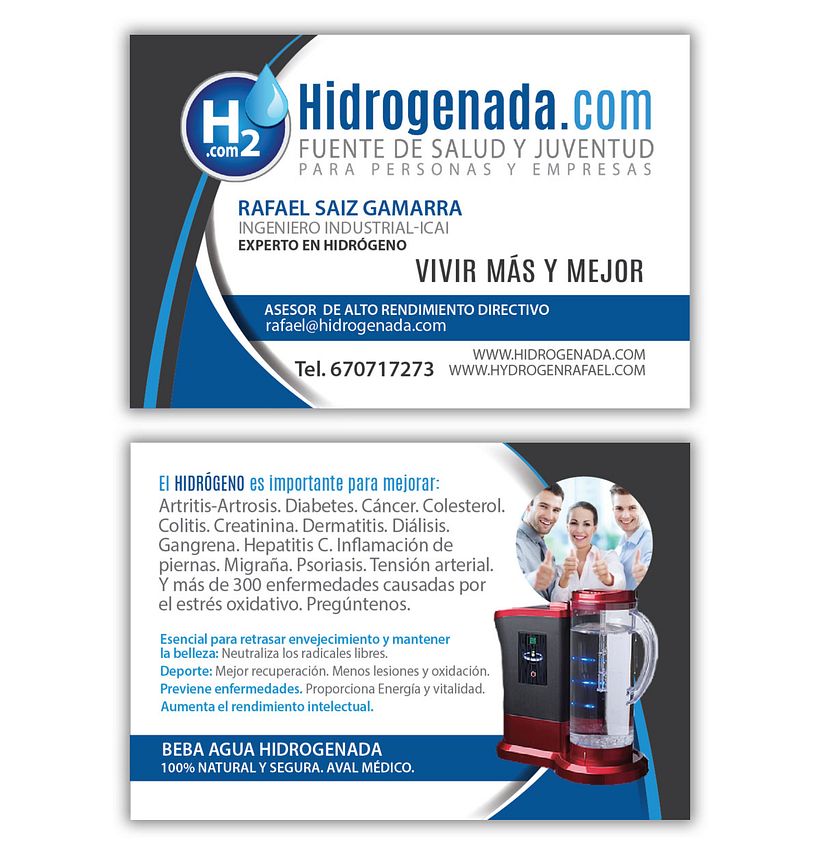 [LOGO & TARJETA] Hidrogenada.com 2