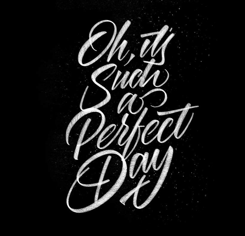 Las texturas y pinceles para lettering de Daniel Hosoya 1