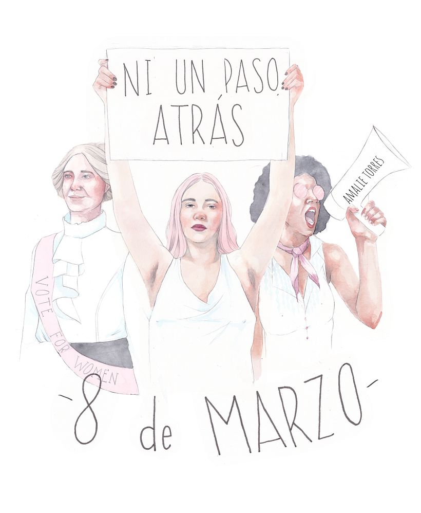 Illustratie 8 maart 1