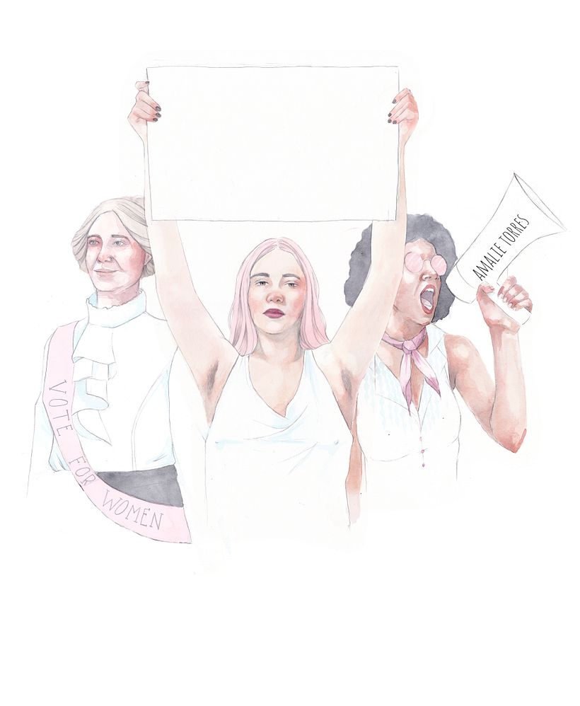 Illustratie 8 maart 2