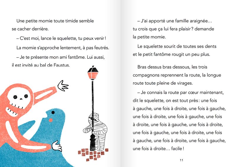 Un bal d'enfer - Illustration traditionnelle
