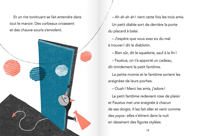 Un bal d'enfer - Illustration traditionnelle