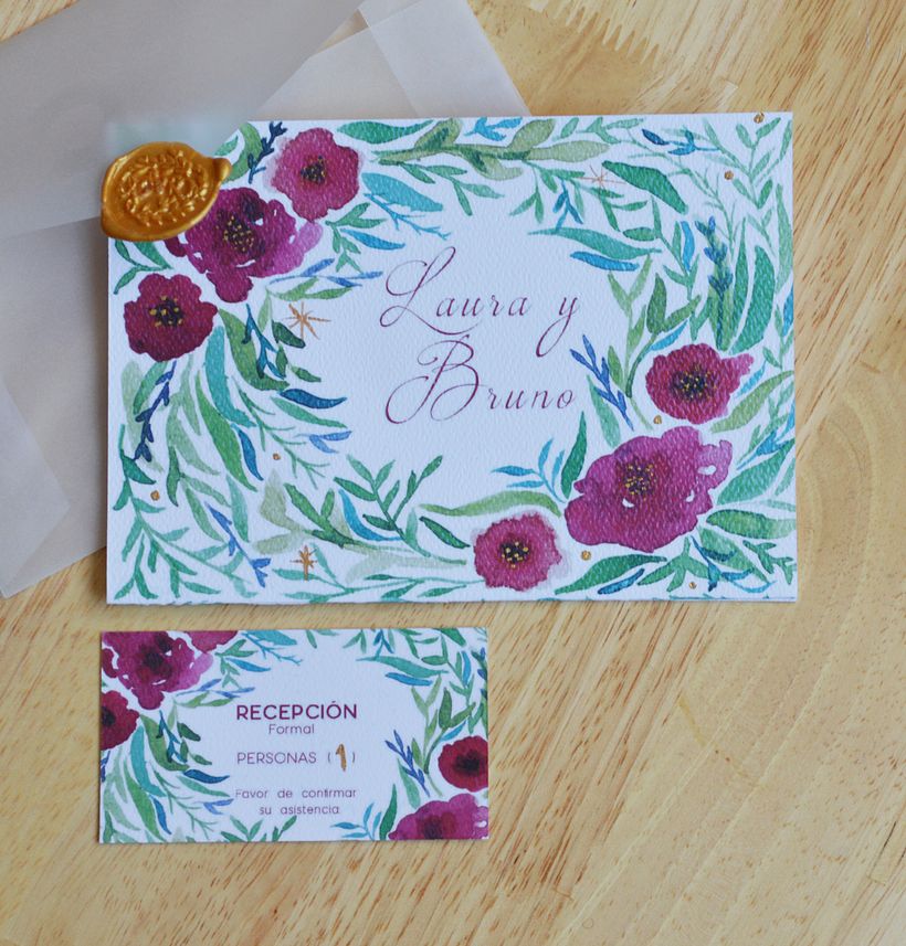 Invitación para mi boda.  0