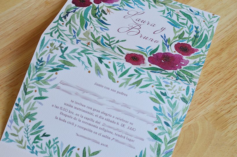 Invitación para mi boda.  1