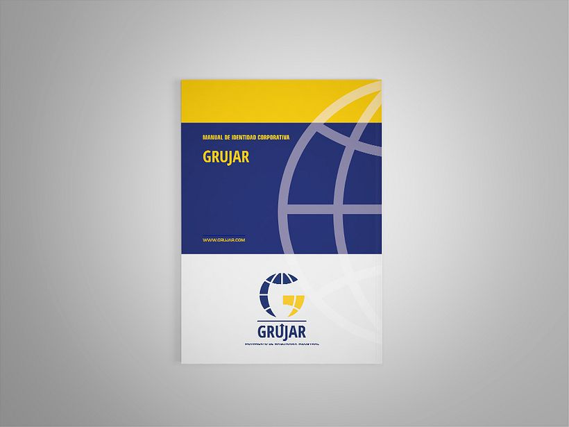 Portada manual de identidad corporativa