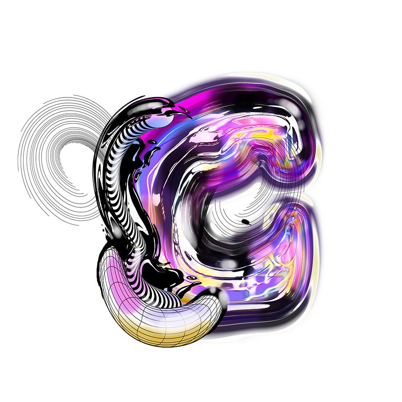 Diseño de letras y alfabetos con técnicas digitales 3