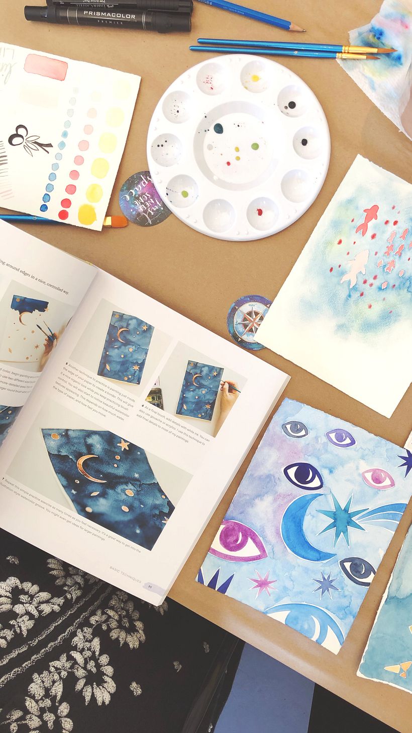 Acuarela Creativa (ahora en español) - Pintura a la acuarela