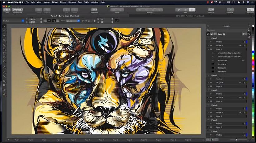 Nuevo CorelDRAW para Mac 1