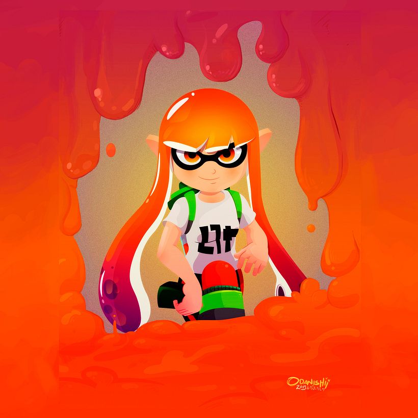 Woomy (Fan art de SPLATOON) 2