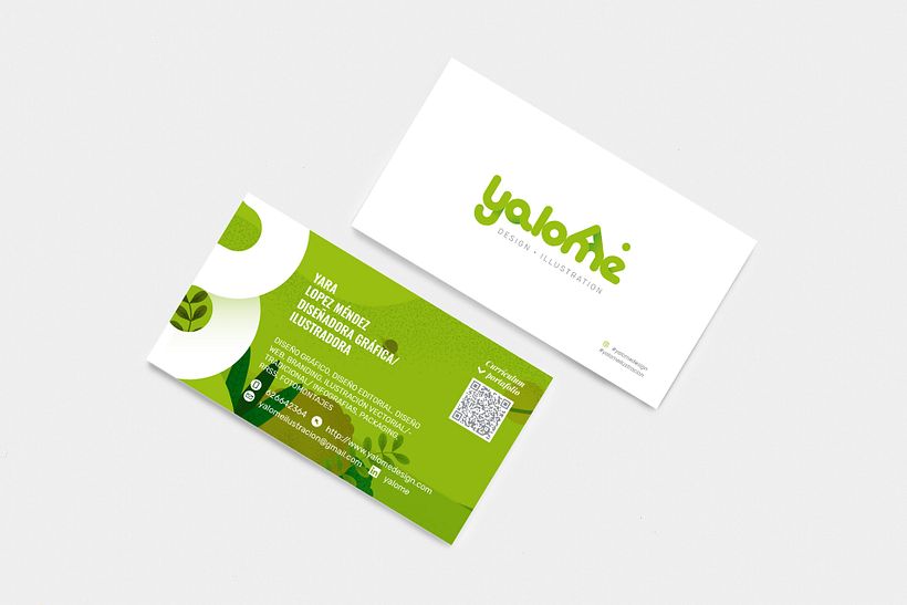 Tarjeta de contacto personal