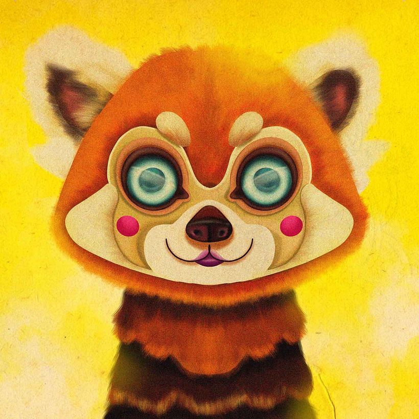 Panda Rojo