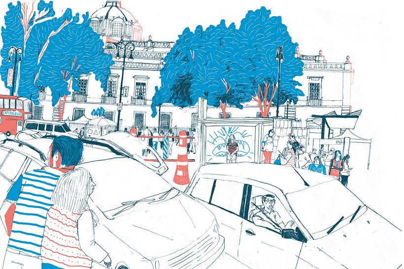 La CDMX como musa del dibujo e historias de Emmanuel Peña 1