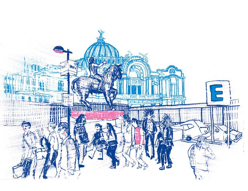 La CDMX como musa del dibujo e historias de Emmanuel Peña 11