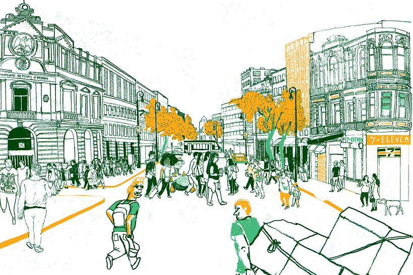 La CDMX como musa del dibujo e historias de Emmanuel Peña 12
