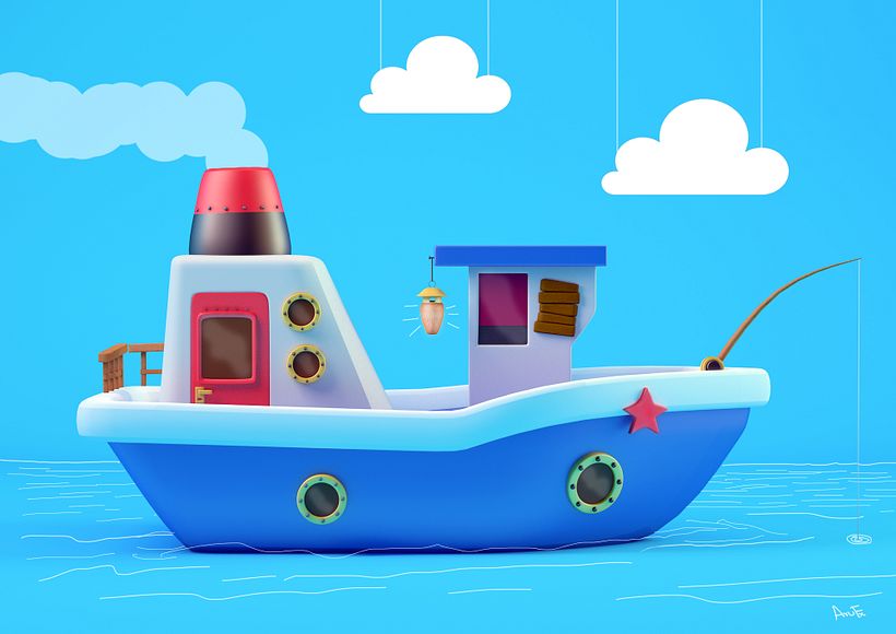 Mi primer barco 3D 0