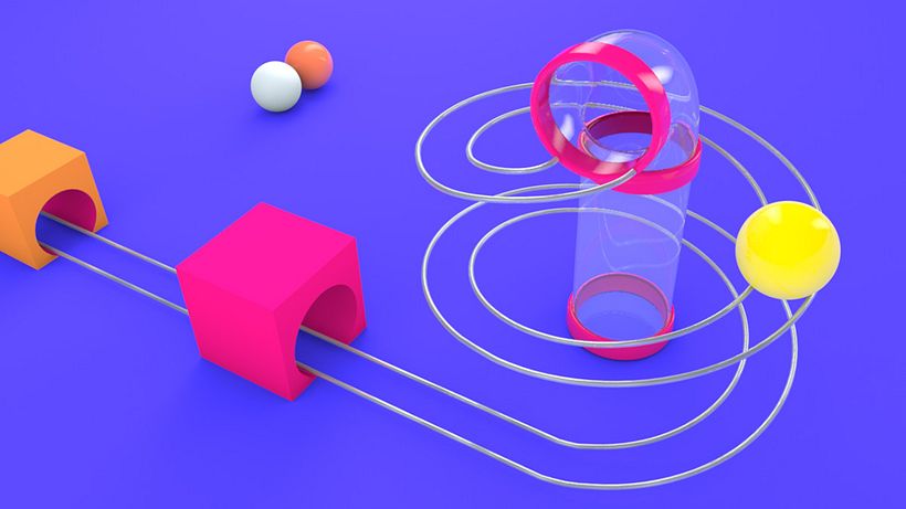 Logo intro pragma 3D 3