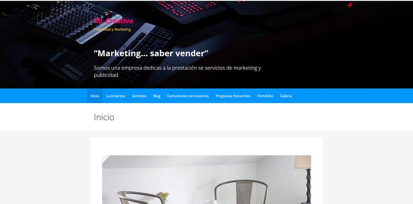 Mi Proyecto del curso: www.MLCreativa.com 1