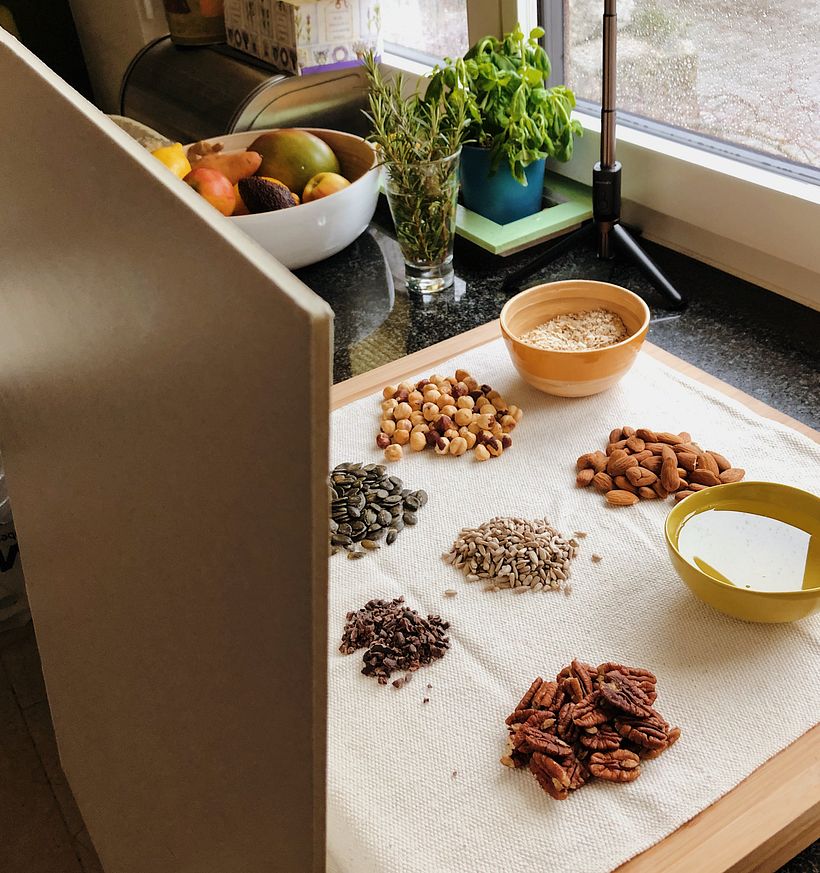 Como tome la foto de los ingredientes