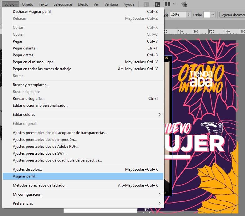 Problemas con el color entre Illustrator y Photoshop 1