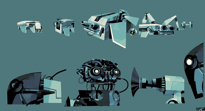 Patricio Betteo: uno de los artistas detrás de Zima Blue en 'Love, Death & Robots'  3
