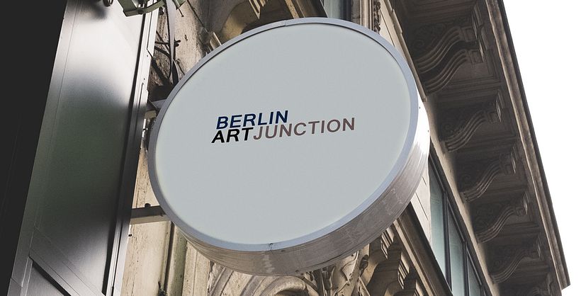 Berlin Art Junction Corporate. Logo: Jose Luis Rubio-Tamayo. Mockup: Graphic Burger