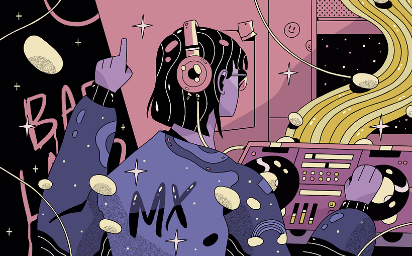 Vals: ilustración surrealista, obsesiones y Yayoi Kusama 7