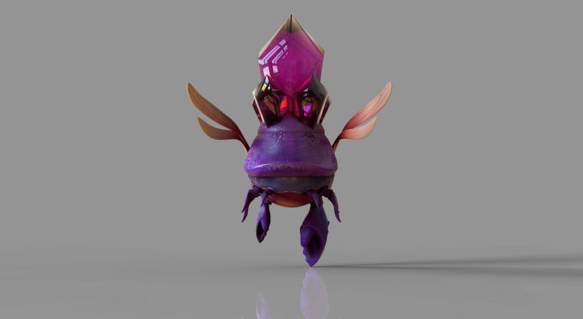 Beetle Sculpt - Amazing concept by Katya Art - Character Design