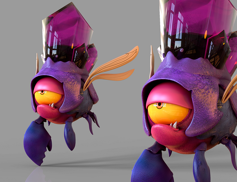 Beetle Sculpt - Amazing concept by Katya Art - Character Design