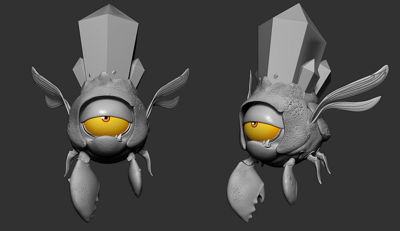 Beetle Sculpt - Amazing concept by Katya Art - Character Design