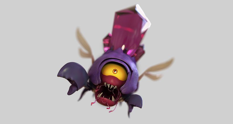 Beetle Sculpt - Amazing concept by Katya Art - Character Design