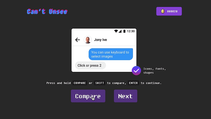 Un juego que te ayuda a mejorar tus habilidades de UI 1