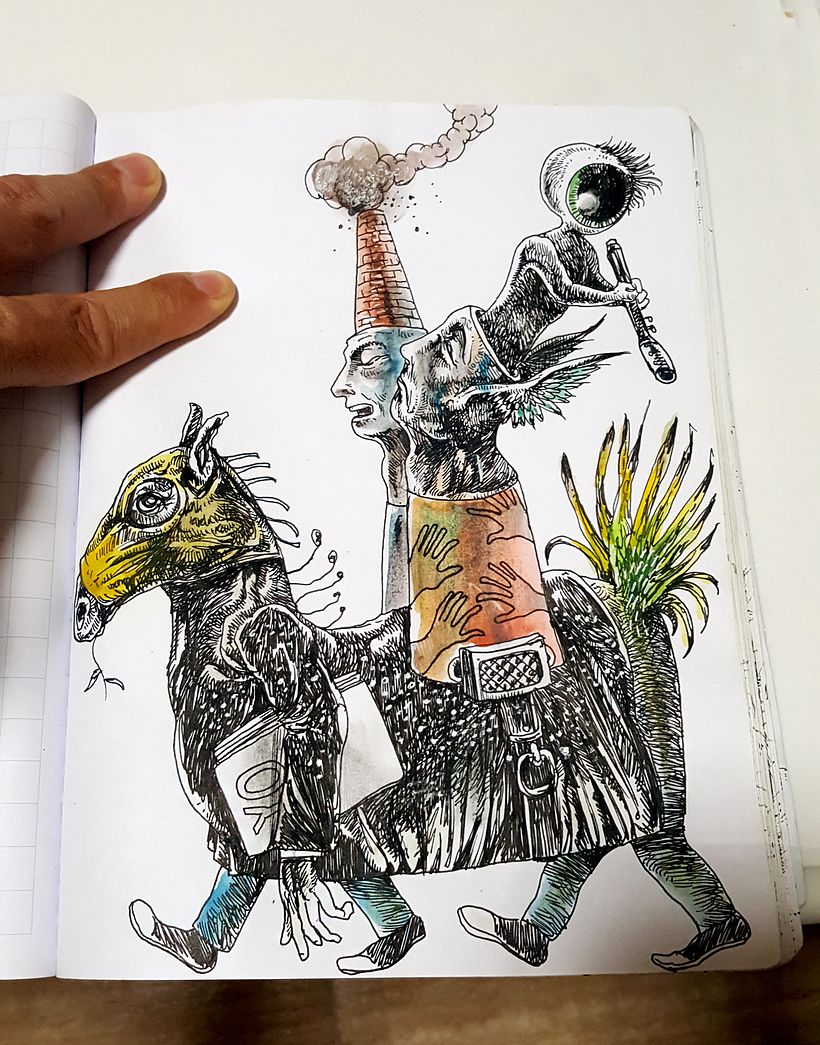  Collages, pinturas y dibujos, 20162017-en adelante  6