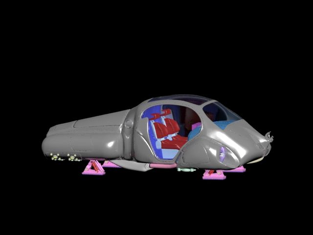 DISEÑO DE UN AUTO 2042- ARTSTATION 9