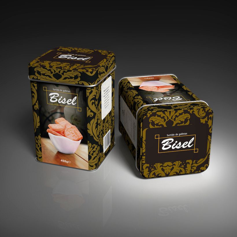 Branding de marca de galletas.