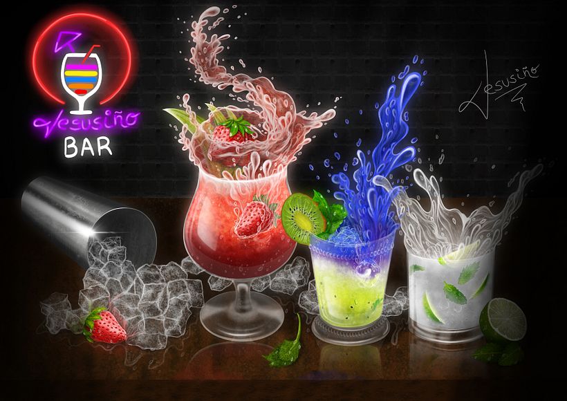 me encanto el curso y me anime a hacer unos tragos  espero les guste  :D