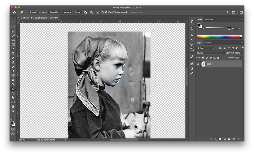 Cómo hacer un collage en Photoshop 7