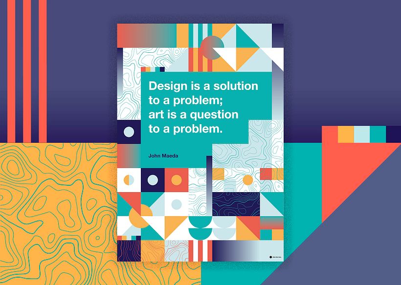 John Maeda was no fool. Design makes our live easier and art makes it harder, always positively of course.