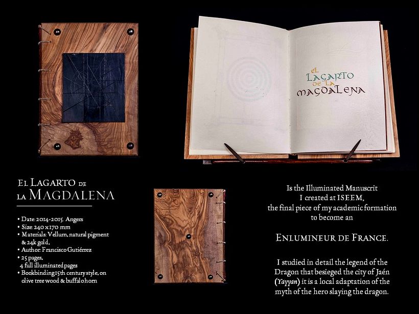 Manuscrit Enluminé: El Lagarto della Magdalena  2014-2015 1