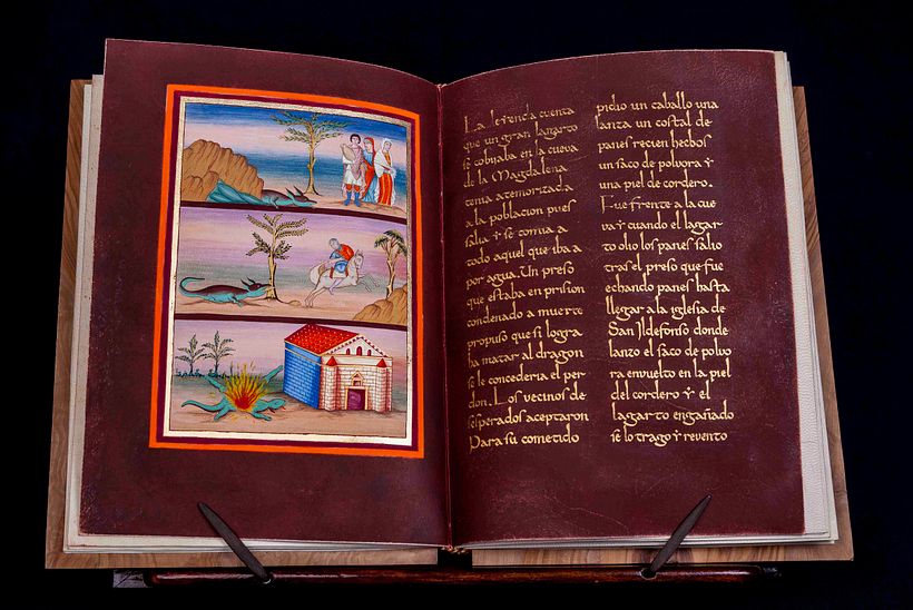 Manuscrit Enluminé: El Lagarto della Magdalena  2014-2015 6