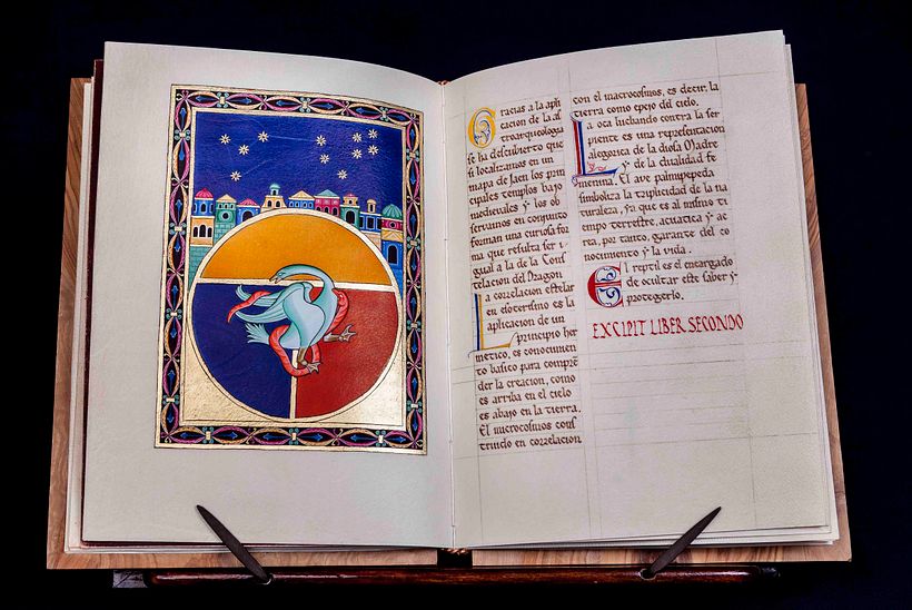 Manuscrit Enluminé: El Lagarto della Magdalena  2014-2015 7
