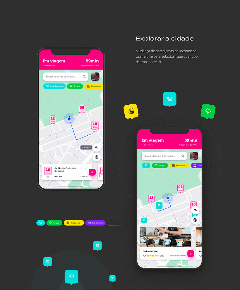 Bike Sharing App - Tembici / Bike Itaú 1