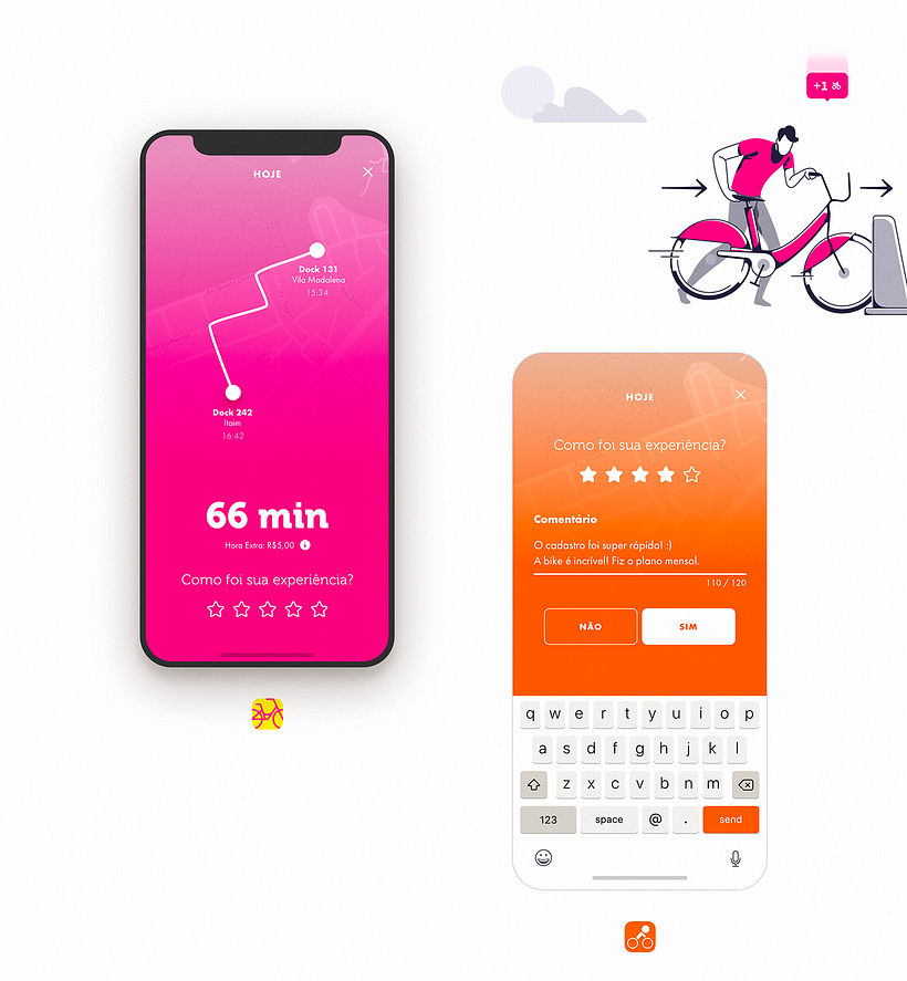 Bike Sharing App - Tembici / Bike Itaú 2