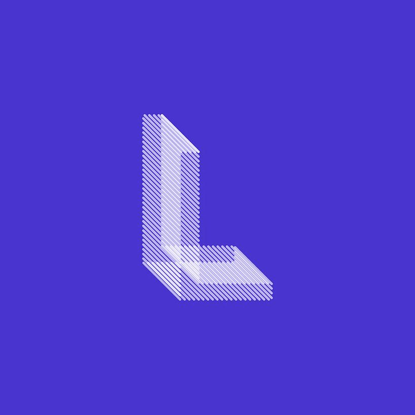 Manolo Guerrero 'Blue Typo'