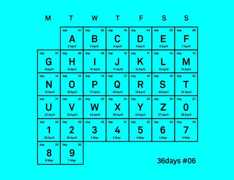 36 Days of Type