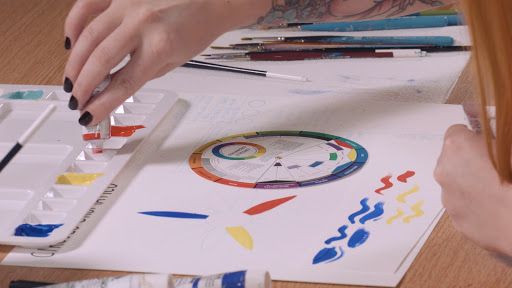 Tutorial Ilustración: el círculo cromático 8