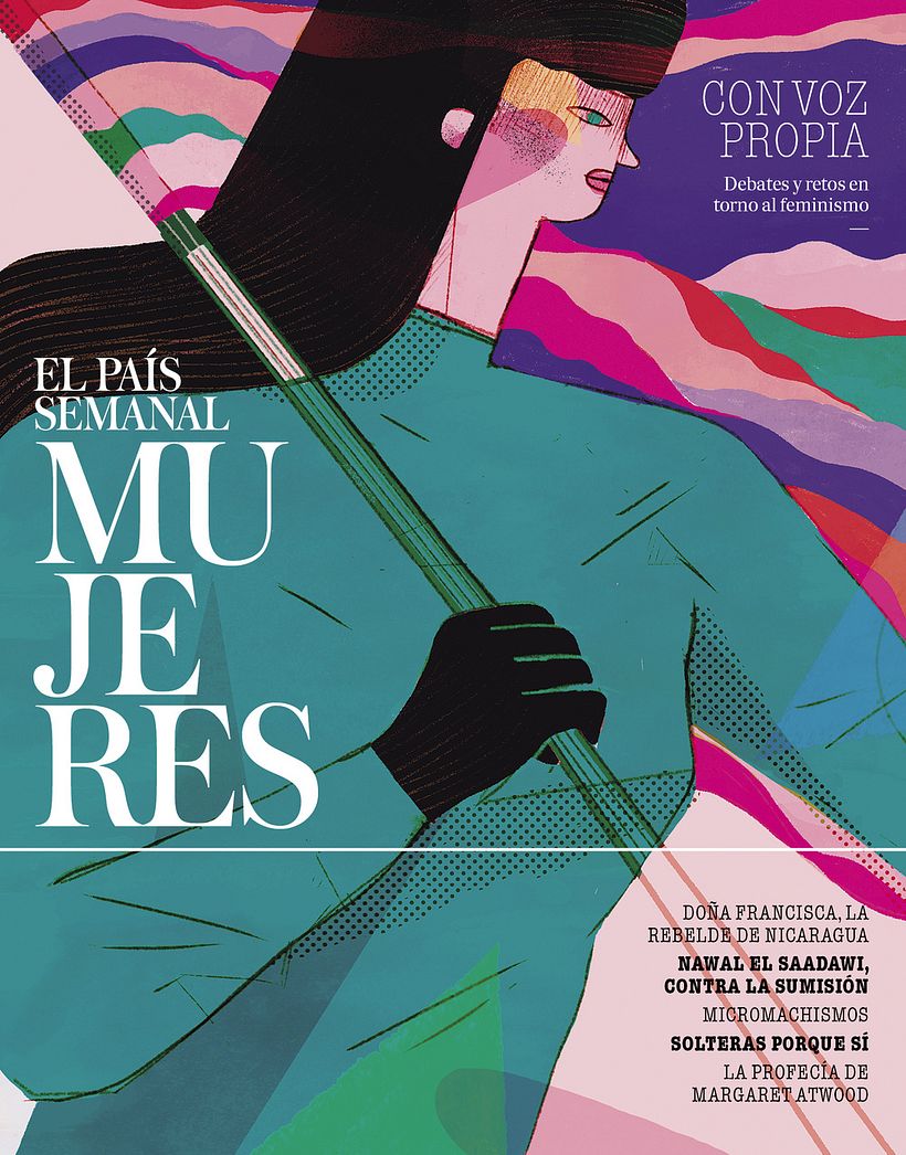 Portada de Ana Galvañ para 'El País Semanal' con motivo del Día de la Mujer